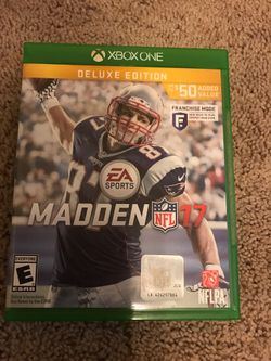 Madden17 Deluxe edition