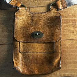 Luxury Mulberry, Crossbody, Satchel, Messenger Bag, Pebbled, Leather, Brass,