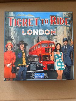 Ticket to Ride: London Board Game - Excellent Condition