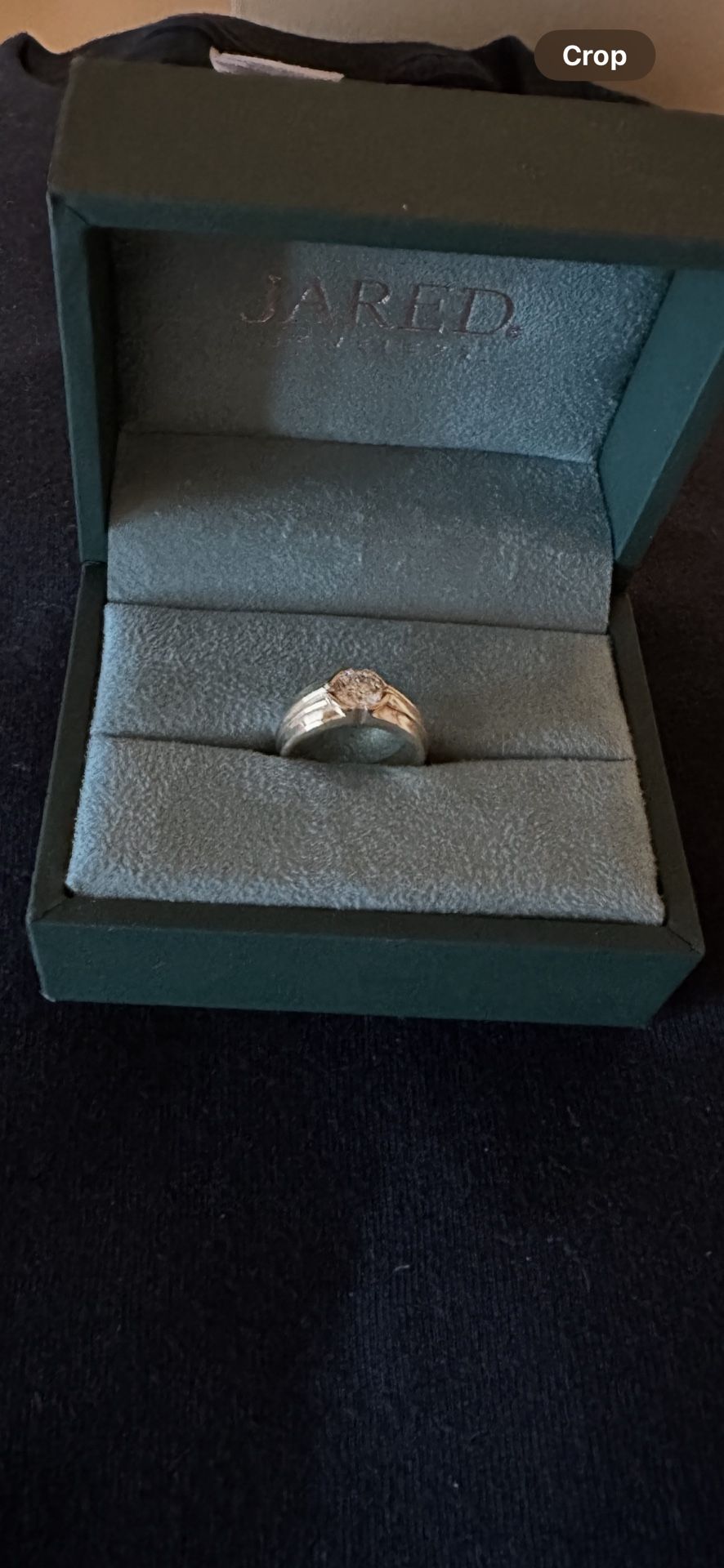 Mens solid diamond  ring 