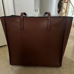 Brown Leather Tote 