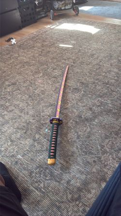 Demon slayer wooden sword