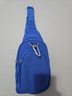 Small blue Crossbody
