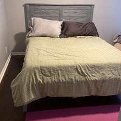 Queen Bed Including Frame And Mattress