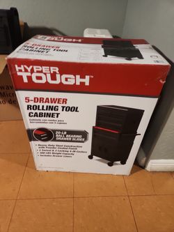 Never used its new  tool box good for home or anywhere you want to put it at