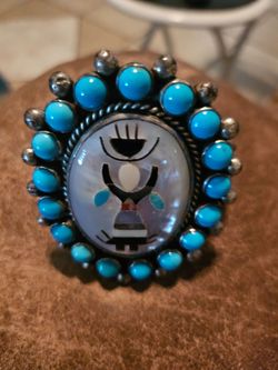 Vintage Turquoise Bracelet and Necklace