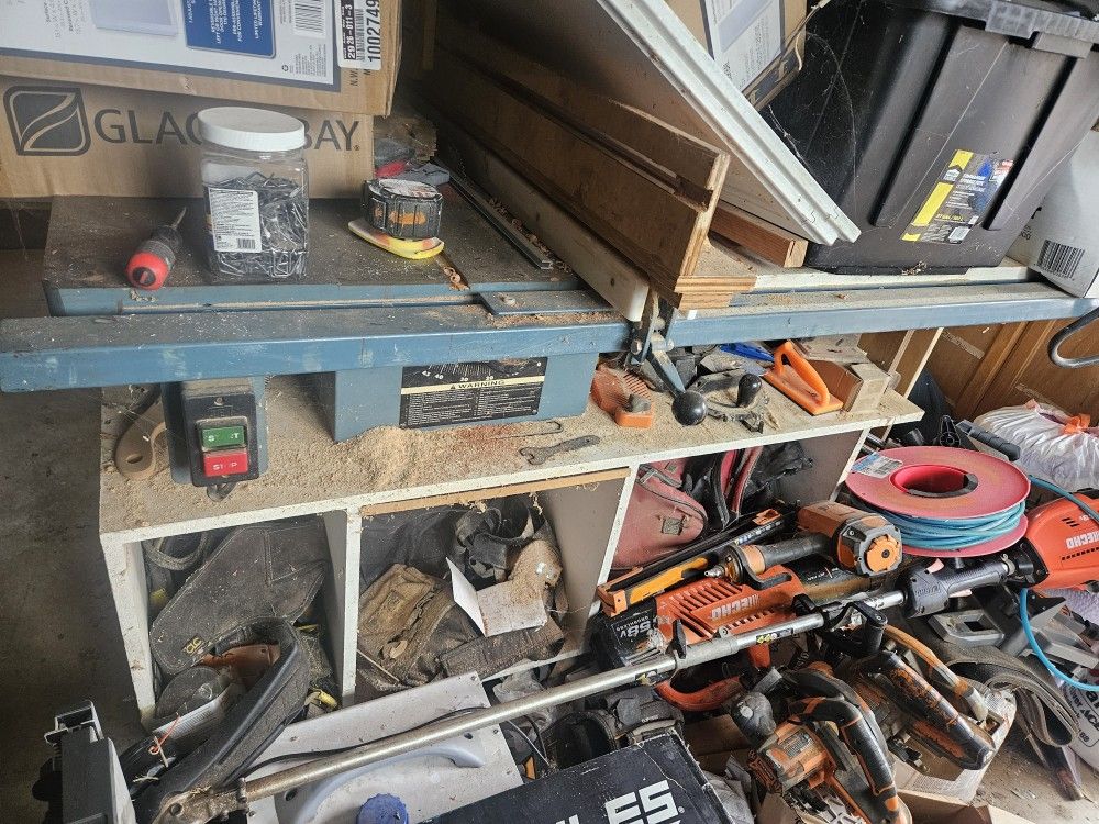 Jet Table Saw Tablesaw Router Jigsaw