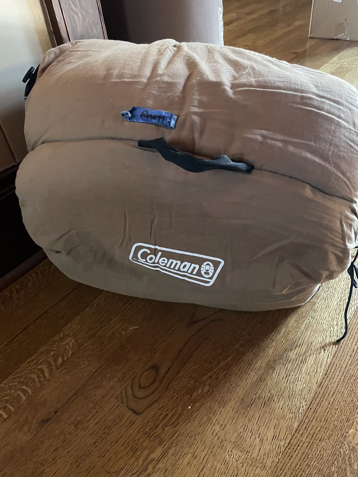 2 Coleman’s Sleeping Bags Flannel. 