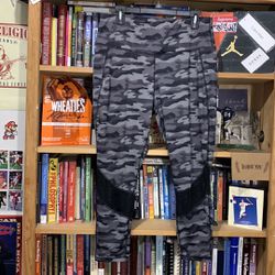 XERSION-women’s black/gray camo ‘FITTED’ ultra high waist athletic legging/pants