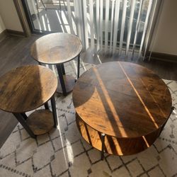 3 Piece Table Set