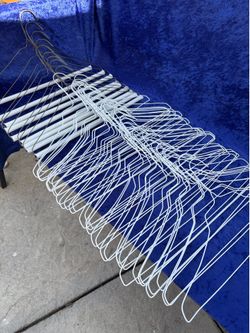4pc clothes hangers altogether $5
