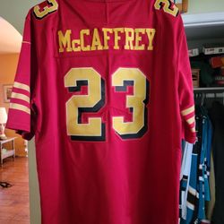 Custom Christian McCaffery 49ers Jersey