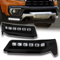 For 2021-2022 Chevy Colorado W-Power Front Bumper Lip LED Sequential Running Light -(2-PU-121-LED