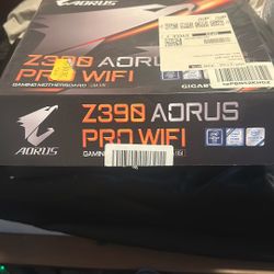 Z390 Motherboard, With Intel I9 10900k And 64gb Of DDR 4 Ram