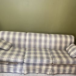 Plaid Sofa (Long) 