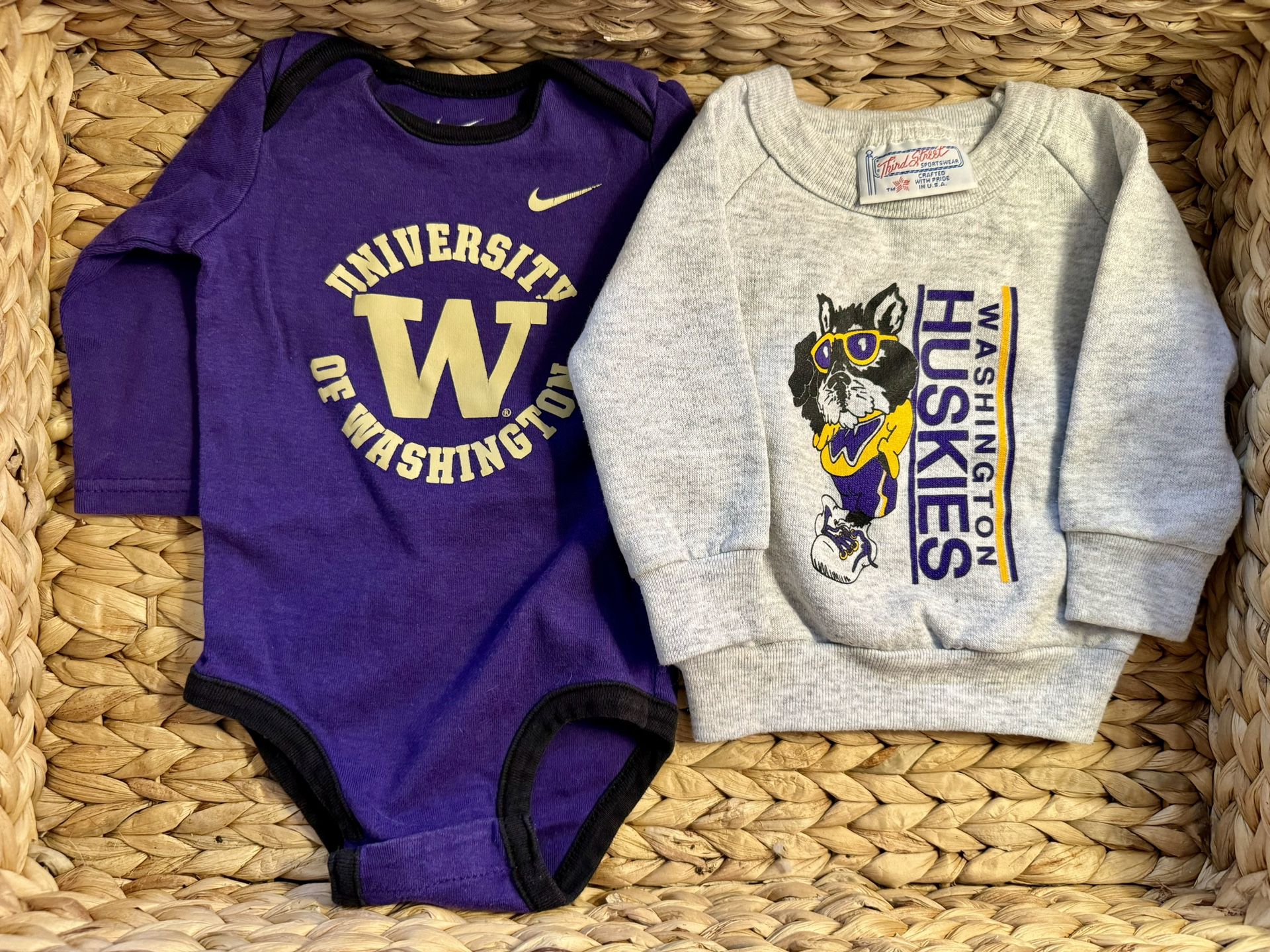 University of Washington infant merchandise