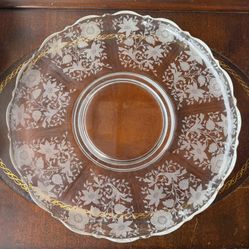 Cambridge Wildflower 14” Torte  Plate Dessert Platter