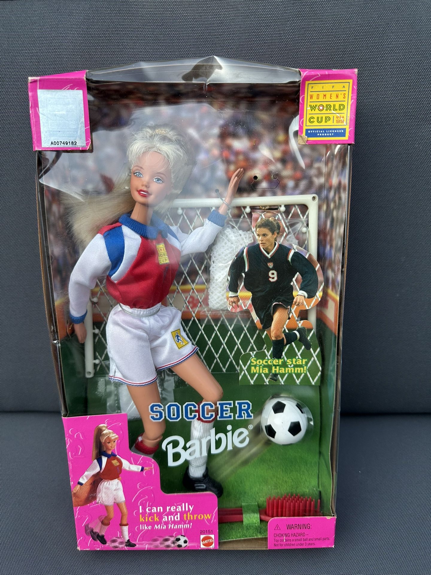 Mia hamm barbie FIFA World Cup