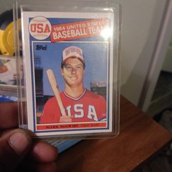 1984 Topps - Mark McGwire Baseball Card