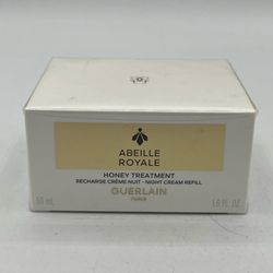 Guerlain Abeille Royale Honey Treatment Night Cream Refill 1.6 oz 50 Ml *Authentic*