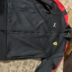 Black Puma Ferrari sweater
