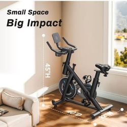MERACH Exercise Bike, Brake Pad Stationary Bike with Exclusive App,