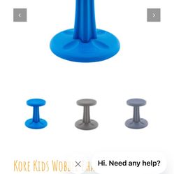 Kore Kids Wobble Chair 14″