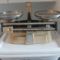 Triple beam scale
