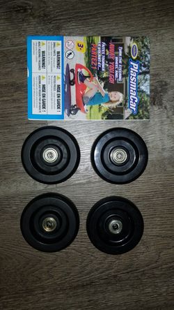 Ball bearing wheels for Plasmacar
