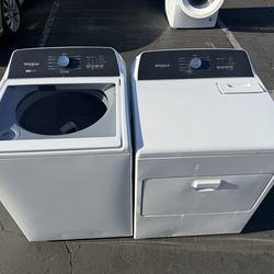 Whirlpool washer & dryer