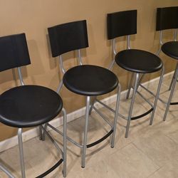 IKEA 4 Bar Stools