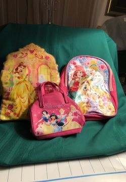 Princess Backpacks like new