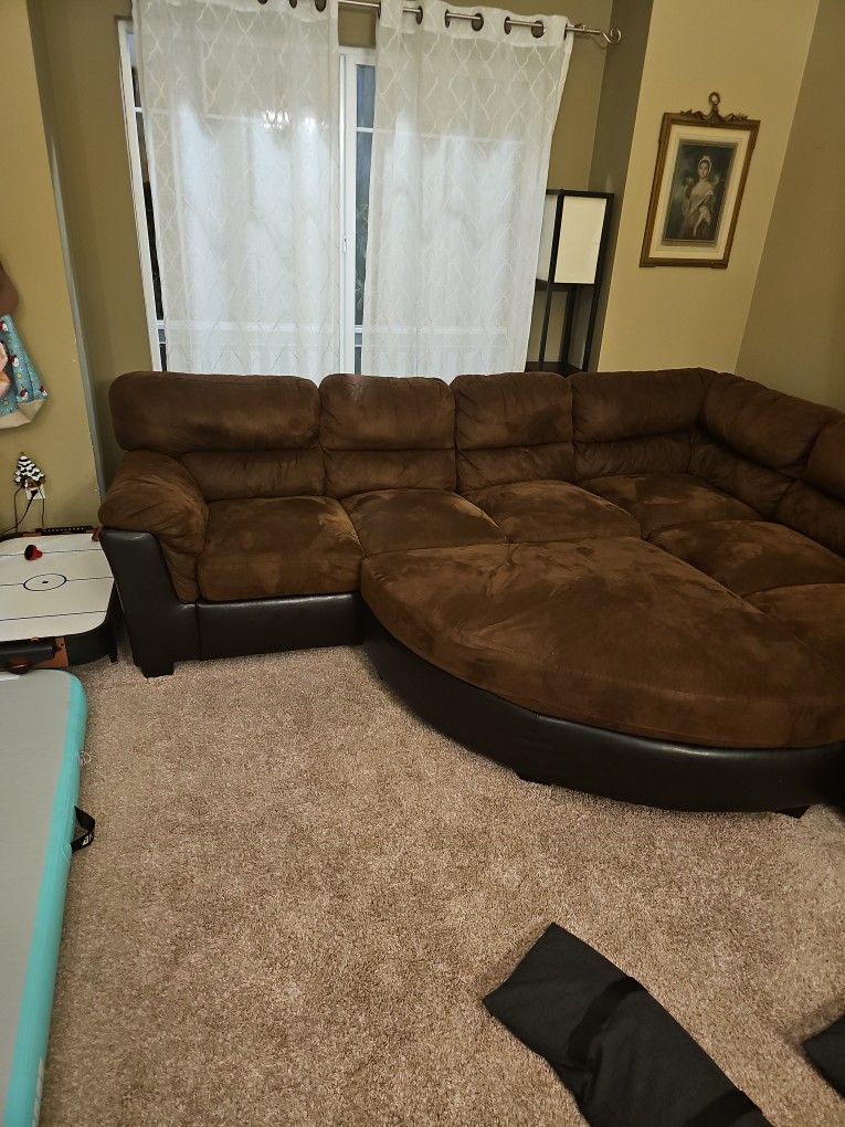 Couch And Ottoman 