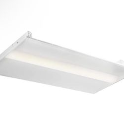 ELECALL LED Troffer Light, 2ft x 4ft, 39W/5070Lumen, 4000K, 120-277VAC, 50/60Hz