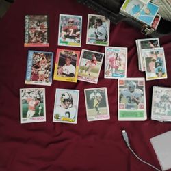 Football And Baseball Cards 