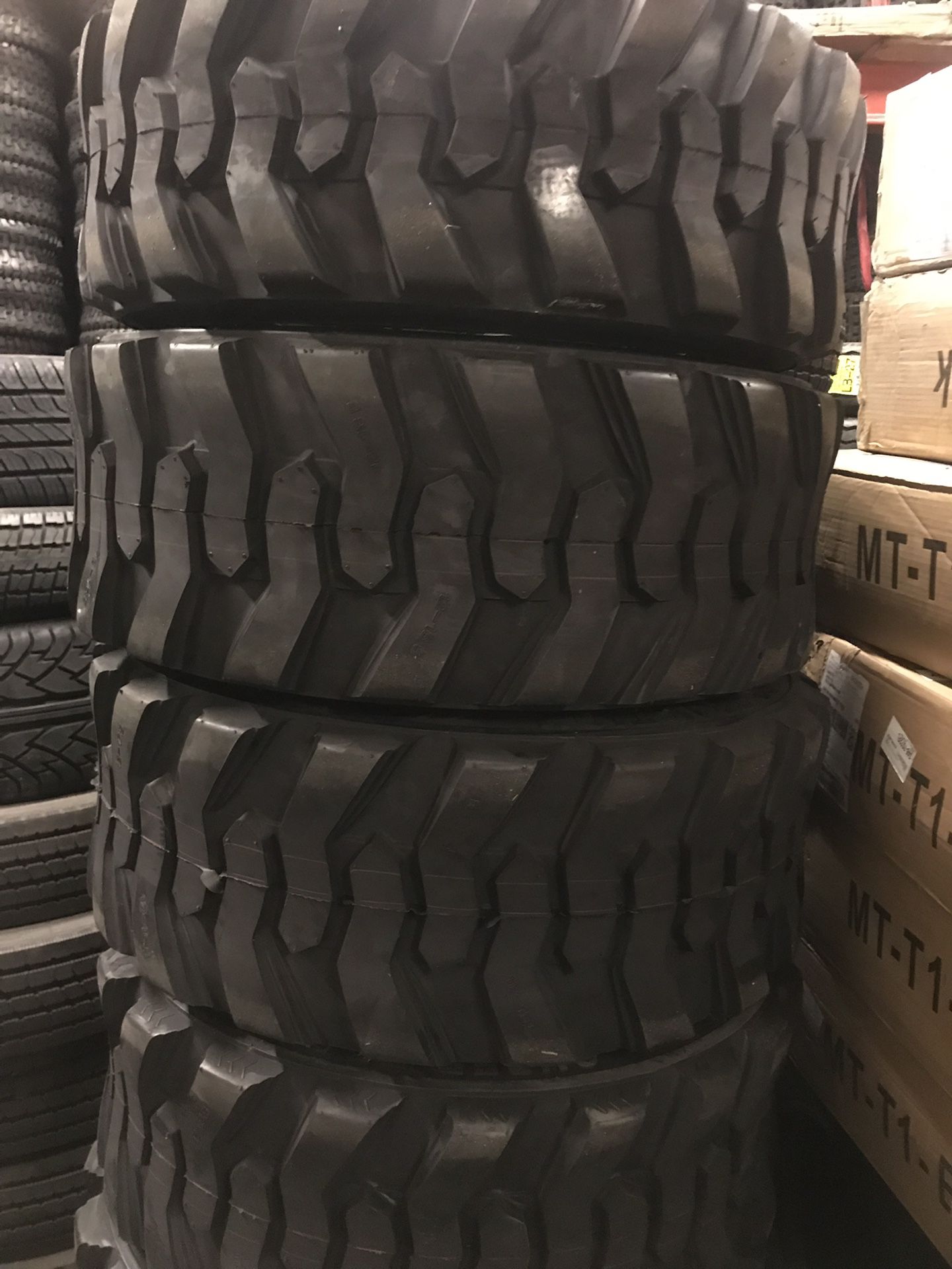 4x 10-16.5 12 ply skid steer tires $420 cash no lowball