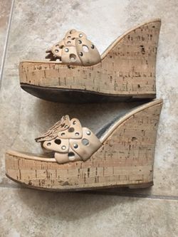 Juicy Couture wedge sandals