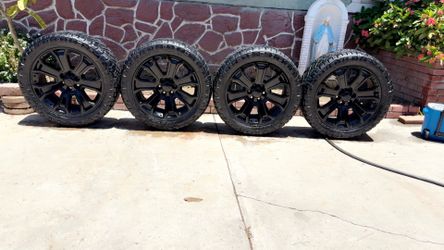 OEM Rims with Nitto All terrain Tires