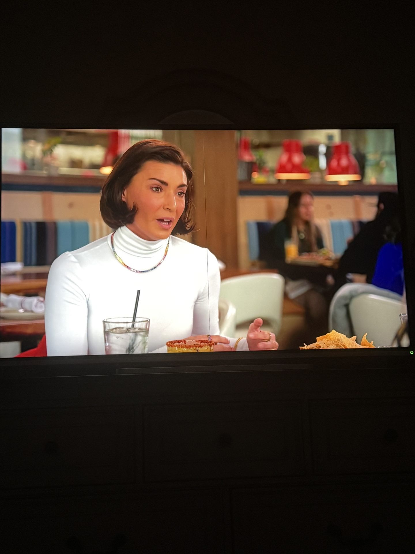 75’ Tv With Tv Stand