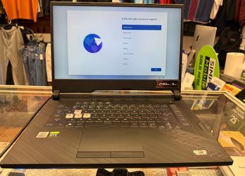 ASUS ROG Strix G15 G512LV i7-10870H 16GB 512GB RTX 2060 Bad Battery As Is