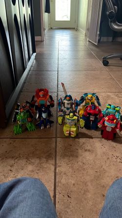 Transformers Rescue Bots Action Figure Lot of 10