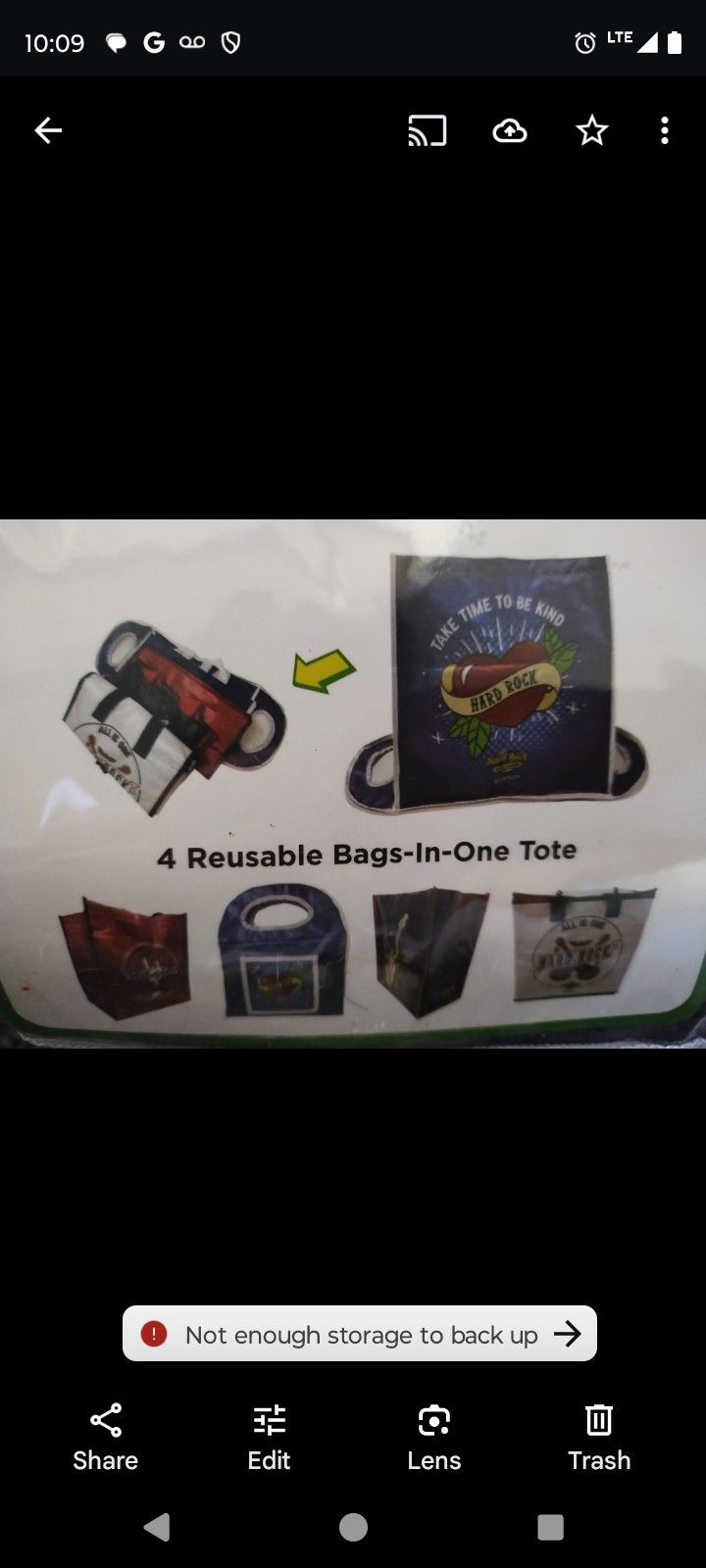 New Storage Bag