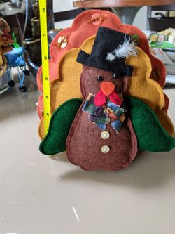 Turkey decoration felt cute display
