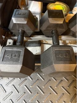 40 & 45lb Dumbbells - $1 per pound