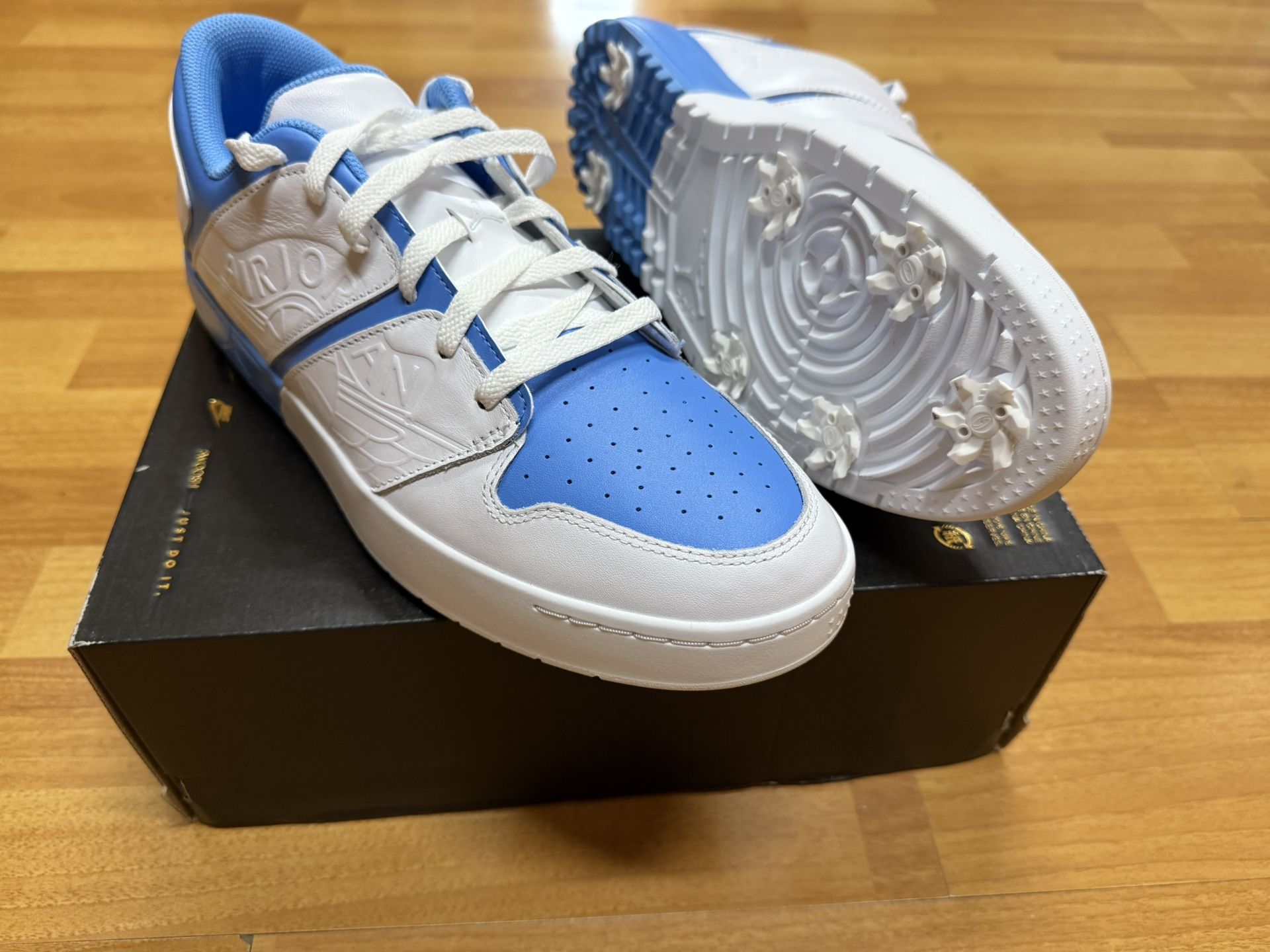 Jordan NU Retro 1 G “White/University Blue” (Men’s 12 / Women’s 13.5) – Brand New