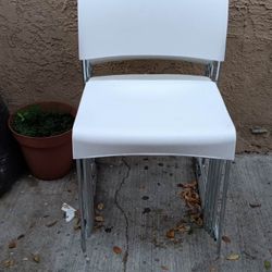 Plastic And Metal Chairs