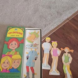 PIPPI LONGSTOCKING PAPER DOLLS 1976 
