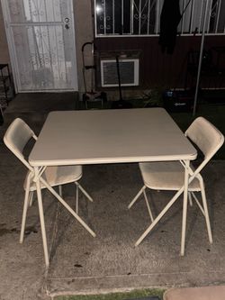 3-piece Cosco folding table and chair set