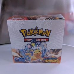Surging Sparks Booster Box Pokémon - New, Factory Sealed