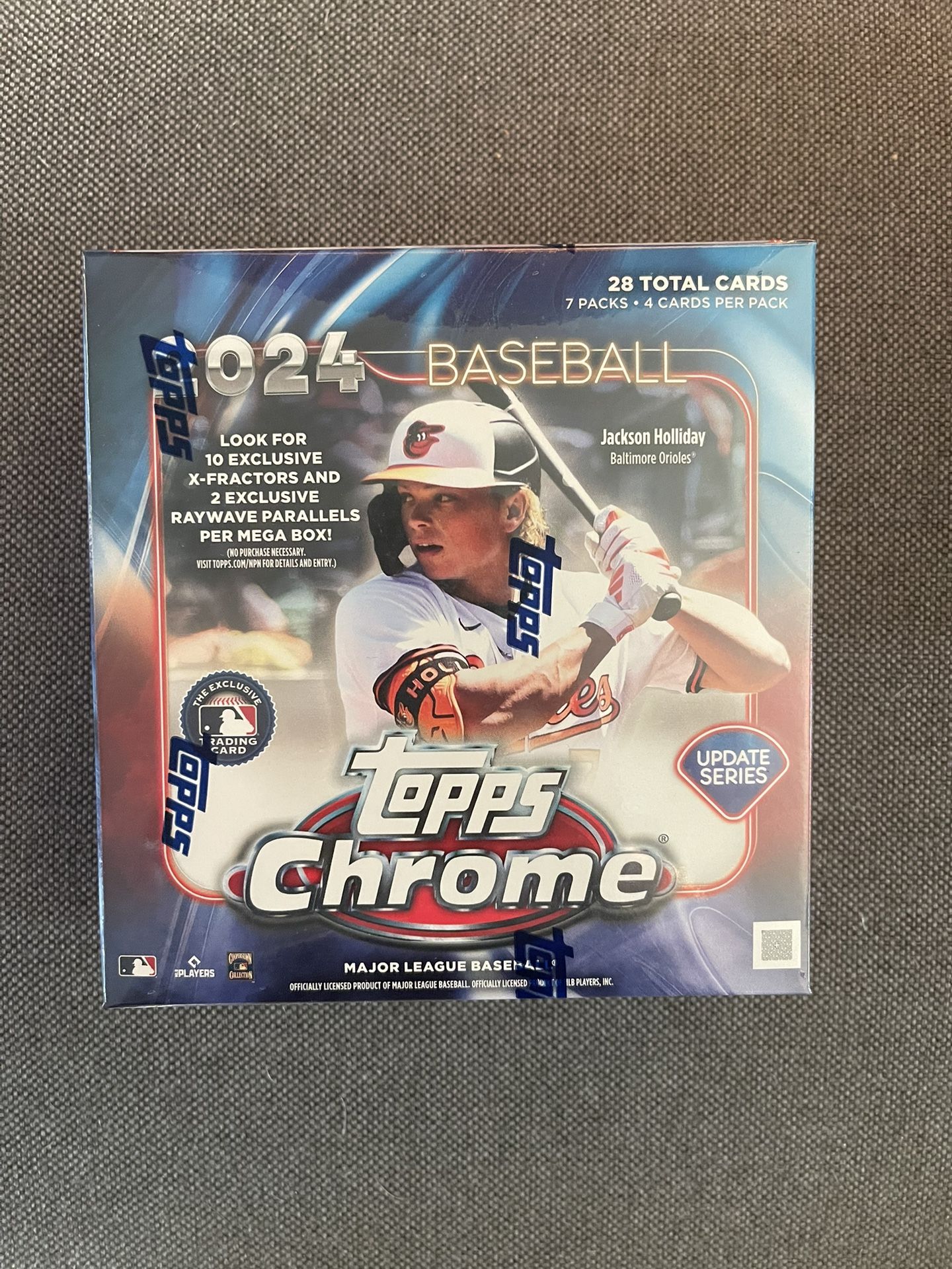 TOPPS 2024 MLB Chrome Update Series Mega Box